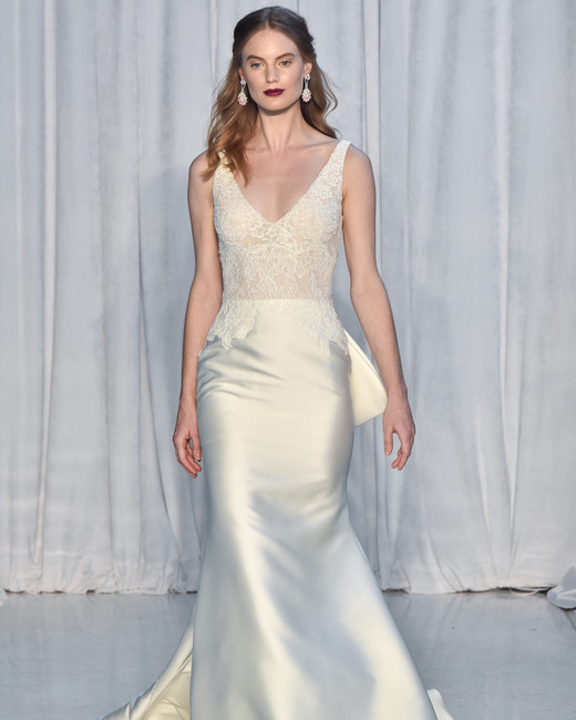 Satin Wedding Dress Fall 2018